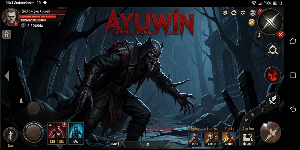 Gameplay menegangkan di dalam dunia gelap AYUWIN