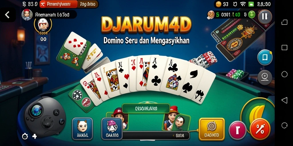 Tampilan gameplay DJARUM4D yang menarik dan interaktif.