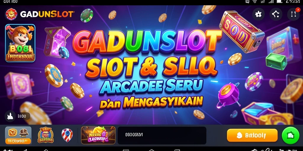 Gameplay seru GADUNSLOT menampilkan berbagai tema slot menarik.