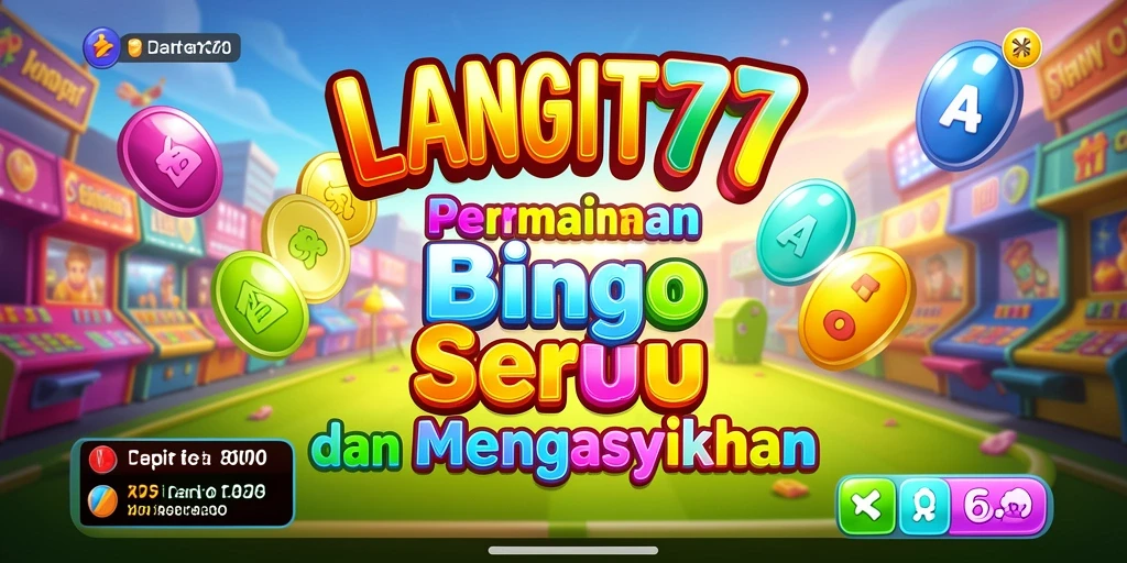 Screenshot LANGIT77 memperlihatkan gameplay Bingo yang seru dan menegangkan.
