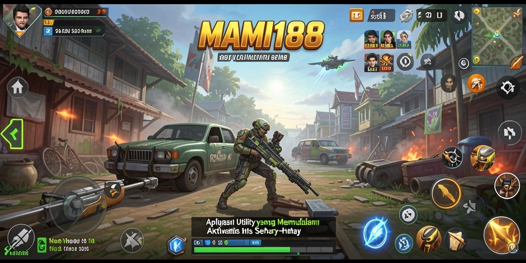 Tampilan antarmuka MAMI188 yang user-friendly dan modern.
