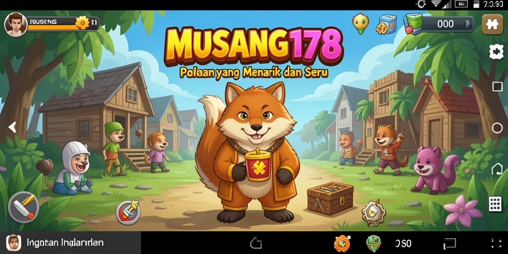 Tampilan menarik dari gameplay Idle MUSANG178 yang memikat.