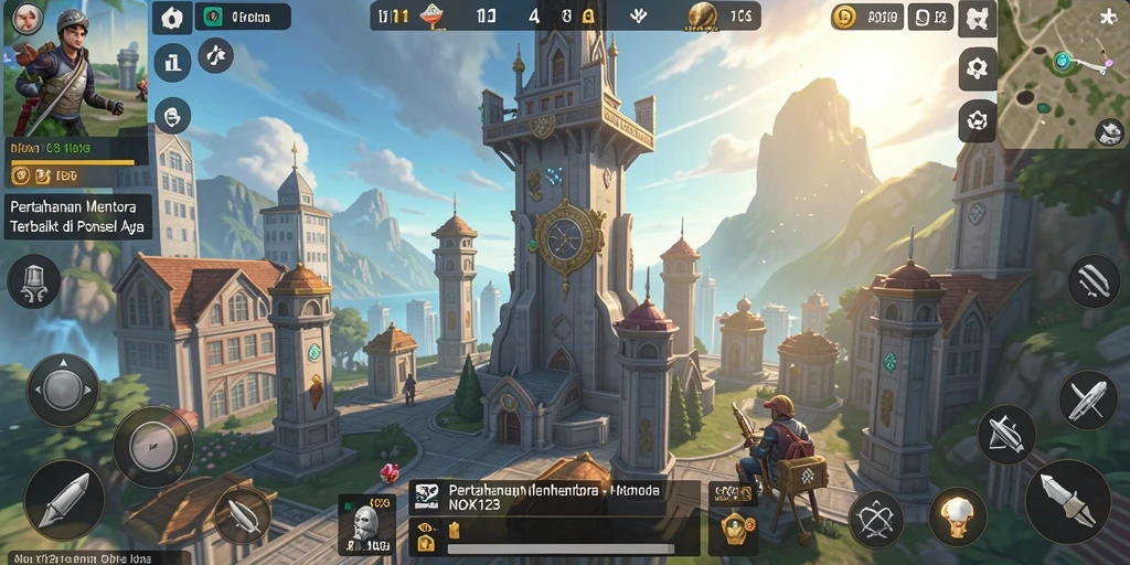 Tampilan gameplay <strong>NOX123</strong> yang menarik dan strategis.