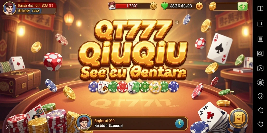 Tangkapan layar gameplay QiuQiu QT777 yang seru dan menantang.