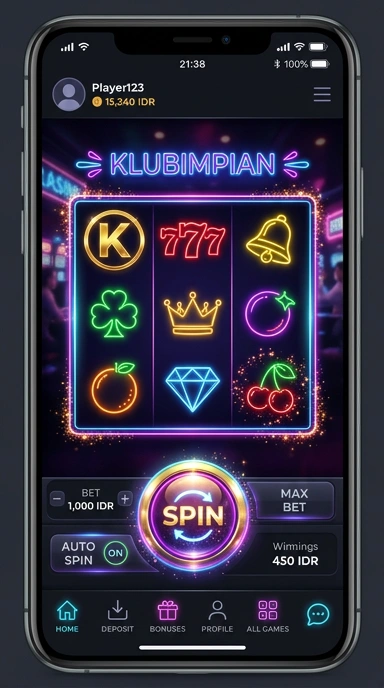 Fitur kategori aplikasi yang jelas di klubimpian untuk mempermudah pencarian.